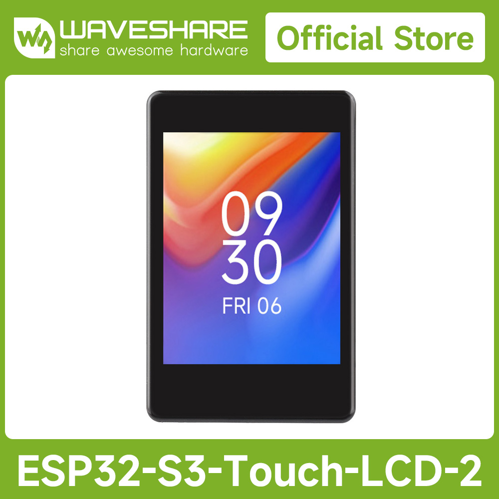 Lolin S3 - Waveshare ESP32-S3 2 inç Kapasitif Dokunmatik