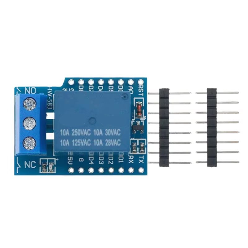 Wemos D1 Mini - AS95-Bir Kanal Wemos D1 Mini Röle