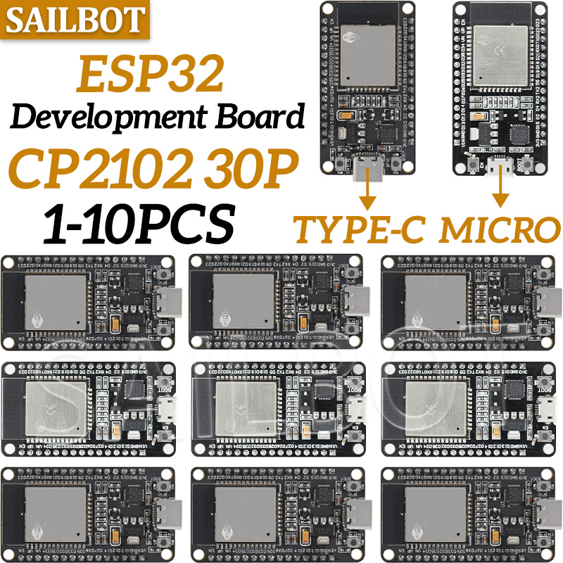 Nodemcu 32S - 1/5/10 adet WR-32 32-S Geliştirme Kurulu