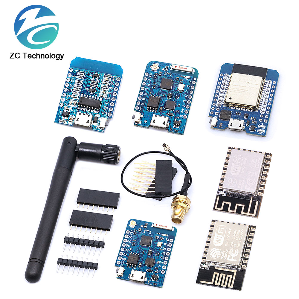 D1 Mini Pro - ESP8266 ESP-12 ESP-12F ESP32 CH340G CH340