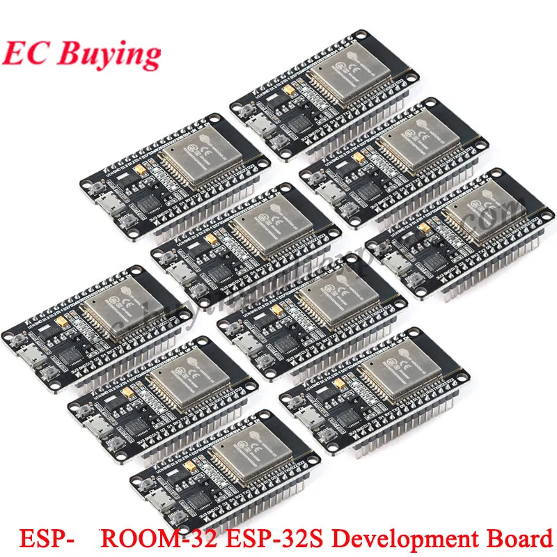 Nodemcu 32S - 10 adet/1 adet ESP32-WROOM-32 ESP-32 ESP-32S