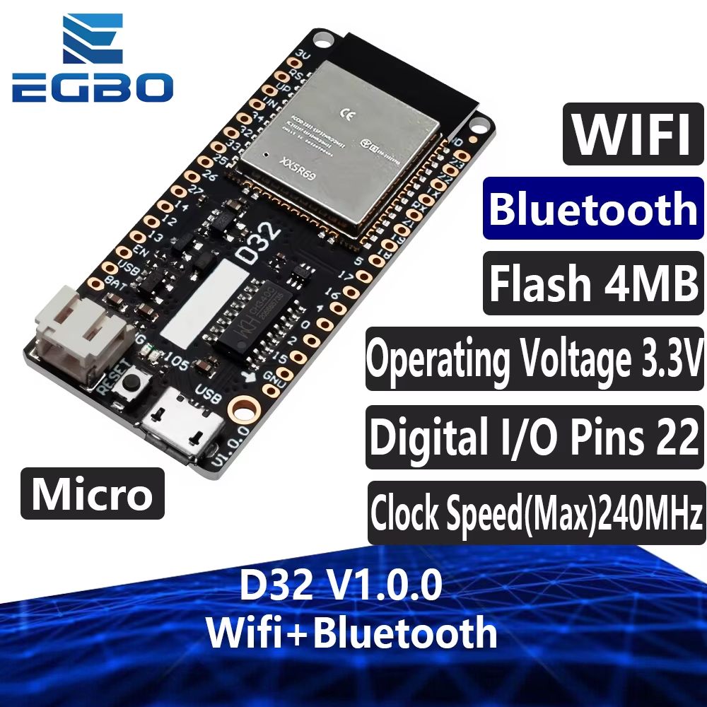 Lolin D32 - EGBO LOLIN D32 V1.0.0 - Wifi