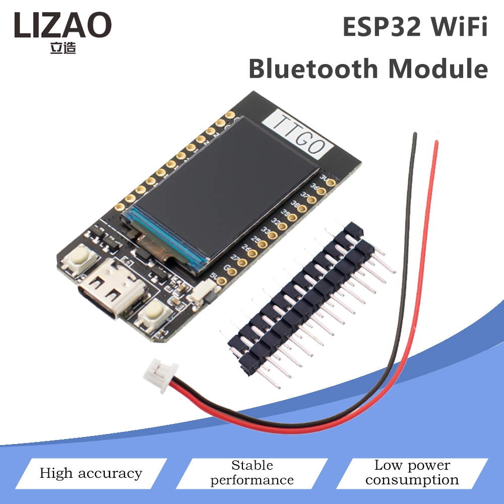 Ttgo Tdisplay - TTGO T-Display CH9102F ESP32 Geliştirme Kartı,