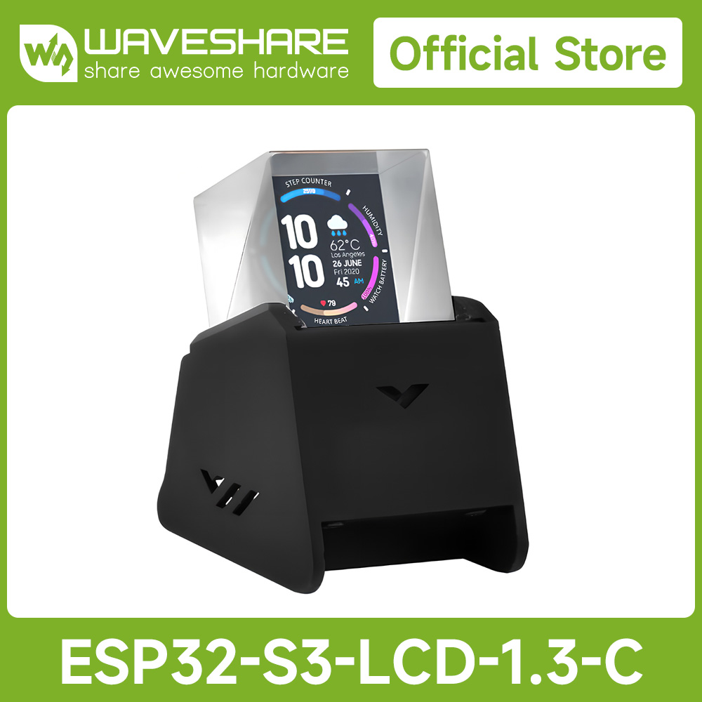 Waveshare Esp32 - Waveshare ESP32-S3 1.3inç Ekran Geliştirme Kartı