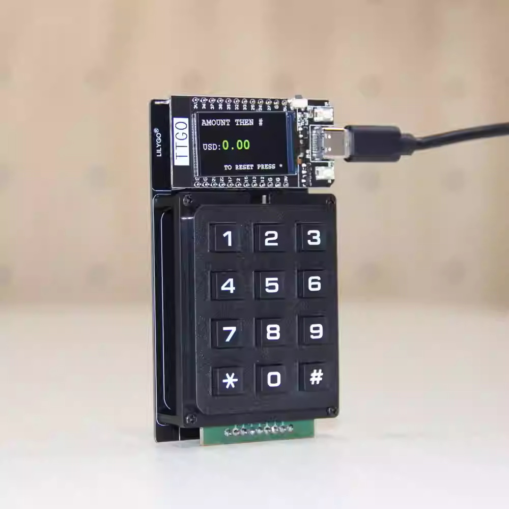 Ttgo Tdisplay - LILYGO TTGO T-Display Klavye Modülü Genişletme