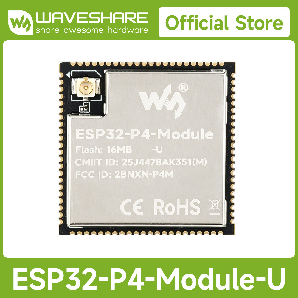 Doit Esp32 - Waveshare ESP32-P4-Modül Çekirdek Kartı, ESP32-P4 ve