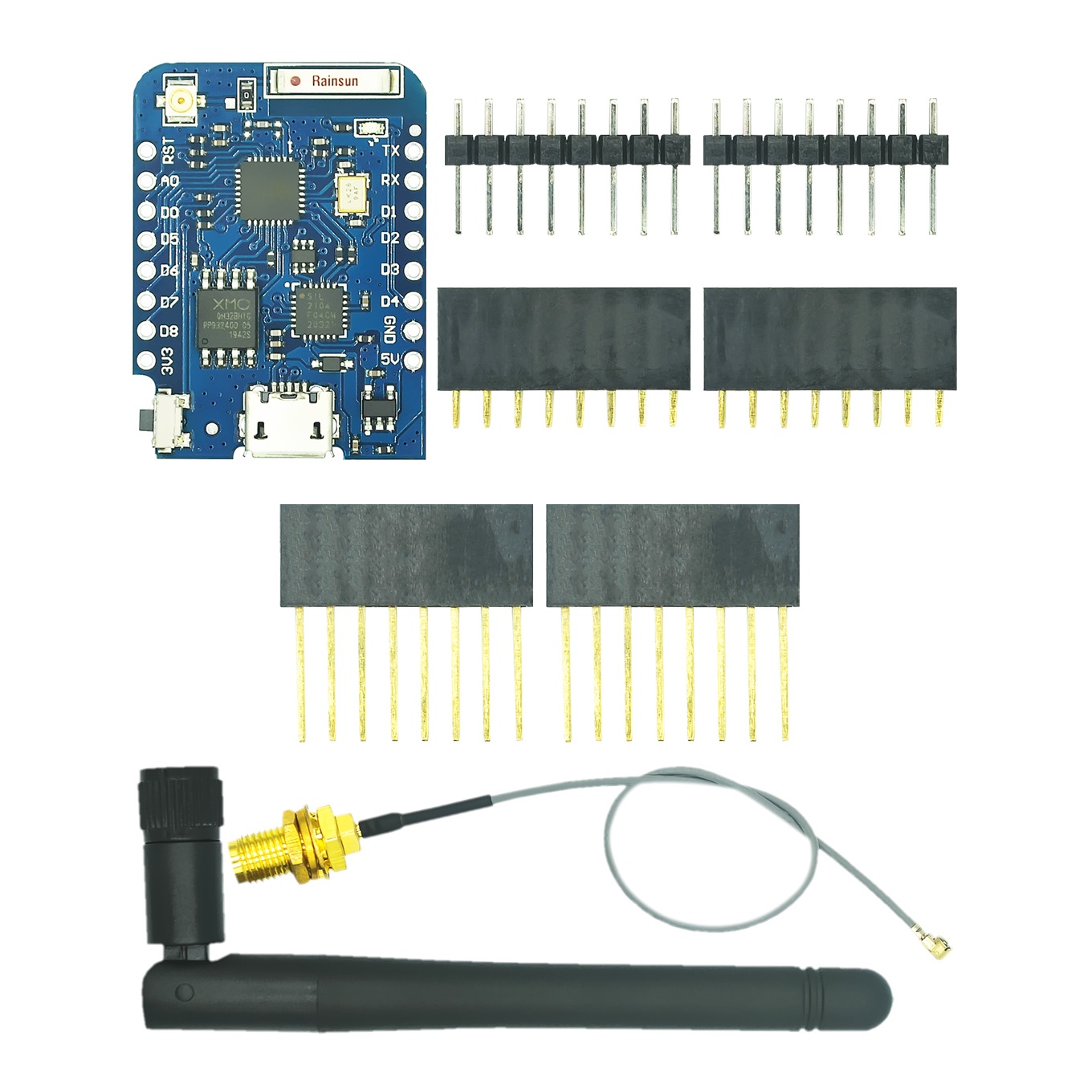 WEMOS D1 Mini Pro 4M 16M bayt  - D1 Mini Pro incelemesi ve fiyatı