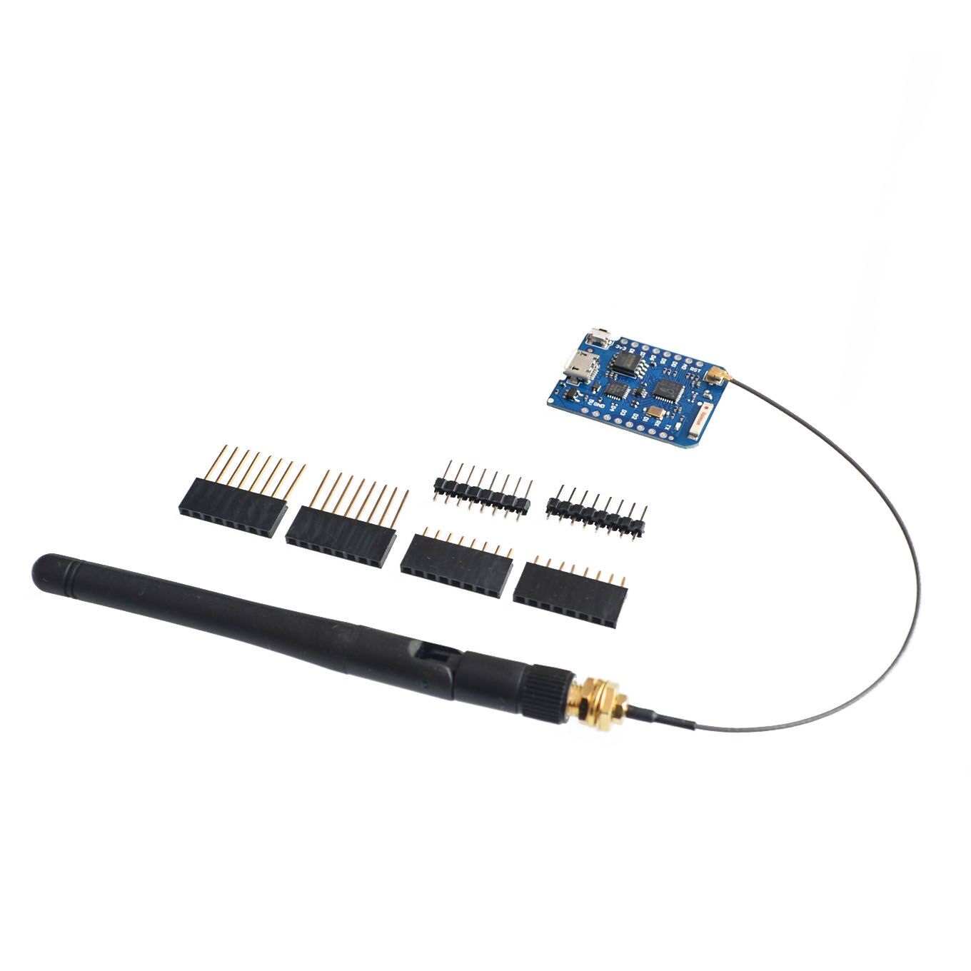 WEMOS D1 Mini Pro 4M 16M bayt  - D1 Mini Pro incelemesi ve fiyatı