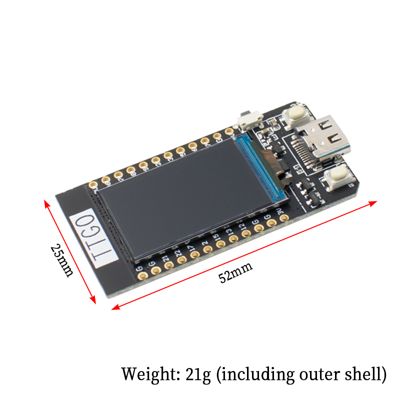 TTGO T-ekran ESP32 WiFi E Blue - Ttgo Tdisplay incelemesi ve fiyatı