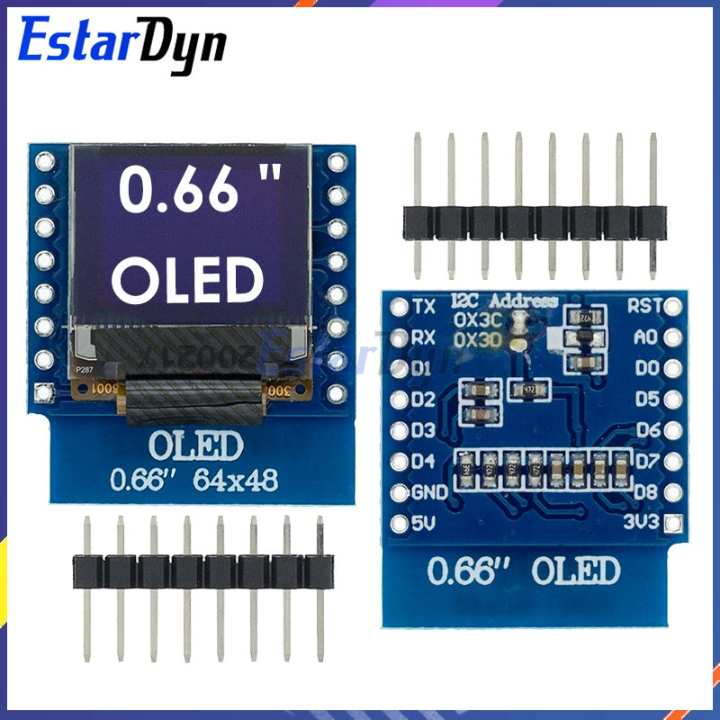 0.66 inç OLED LED LCD ekran ka - Wemos D1 Mini incelemesi ve fiyatı