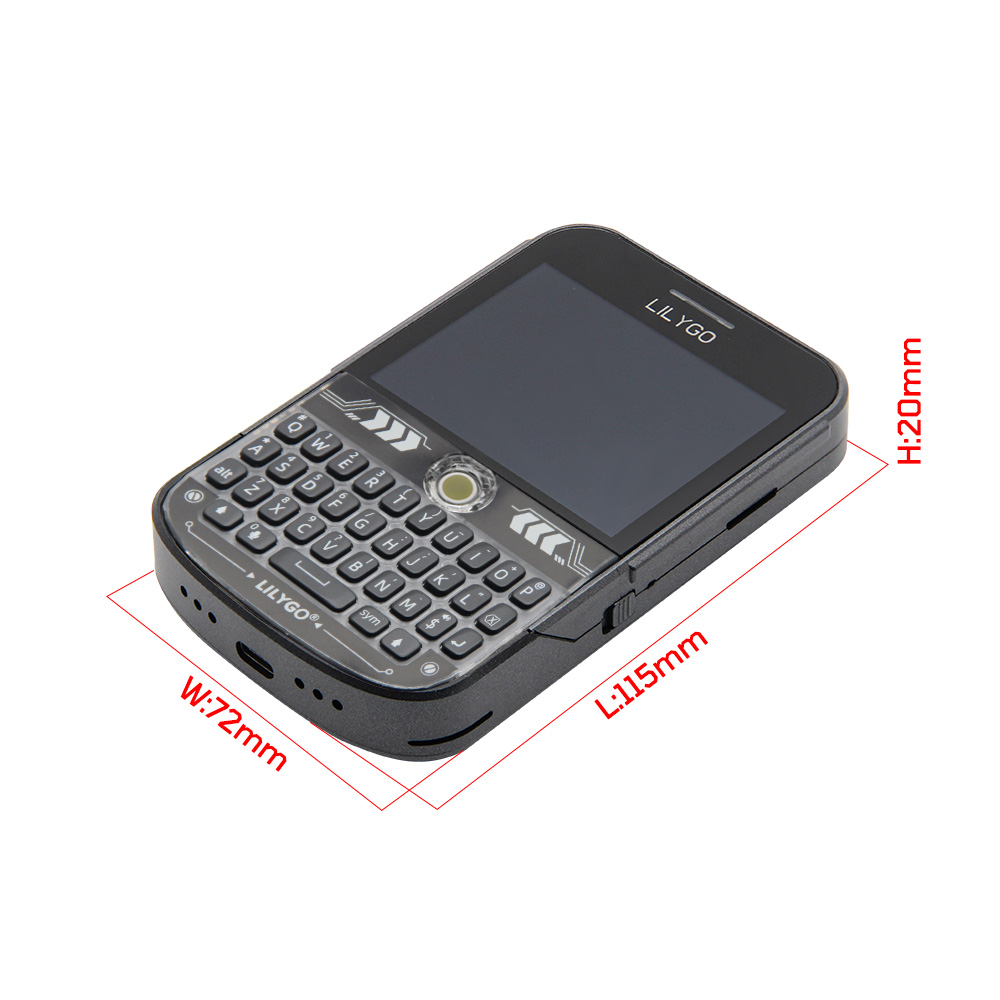 LILYGO® T-Deck Plus ESP32-S3 L - Ttgo T Watch incelemesi ve fiyatı