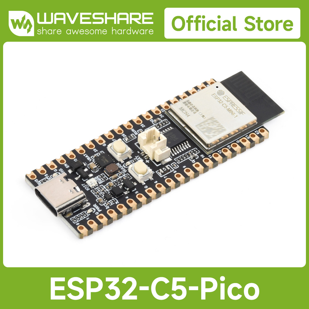 Waveshare ESP32-C5 çift bantlı - Waveshare Esp32 incelemesi ve fiyatı