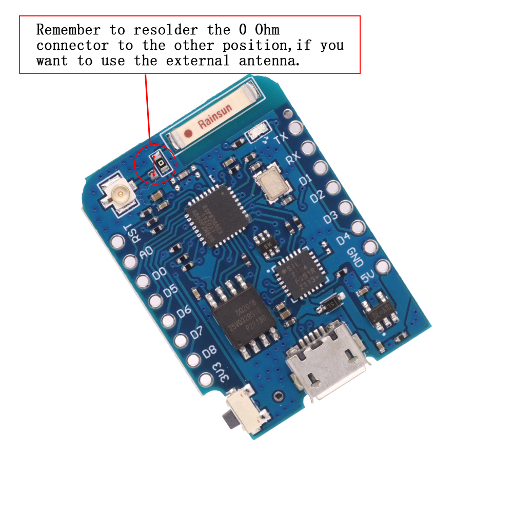 WeMos D1 Mini Pro V3.0 NodeMcu - D1 Mini Pro incelemesi ve fiyatı