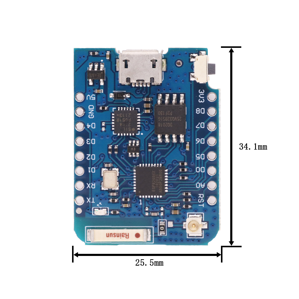 WeMos D1 Mini Pro V3.0 NodeMcu - D1 Mini Pro incelemesi ve fiyatı