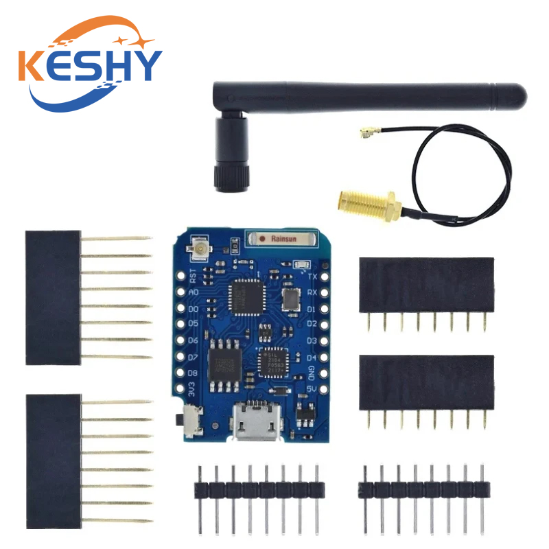 WEMOS D1 Mini Pro 16 M Bayt Ha - D1 Mini Pro incelemesi ve fiyatı