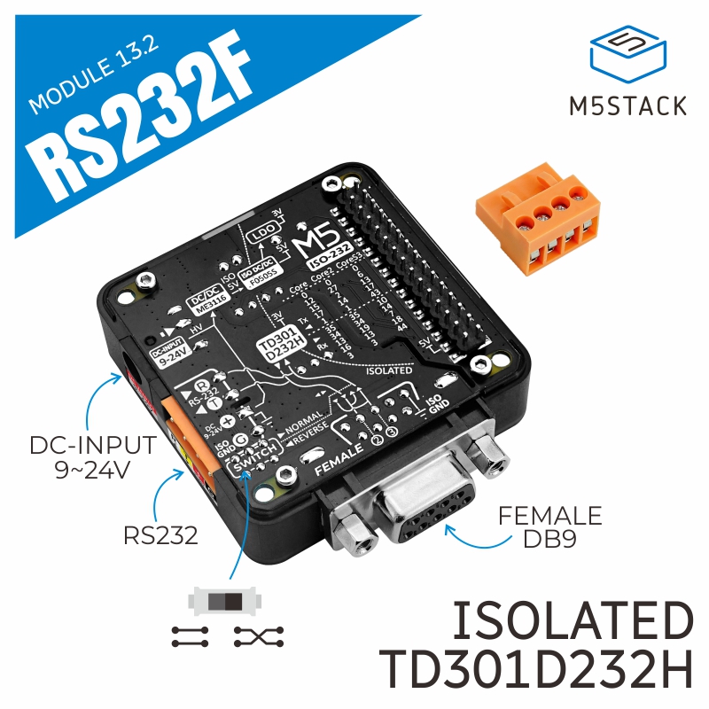 M5Stack Resmi RS232 Modülü 13. - M5Stack incelemesi ve fiyatı