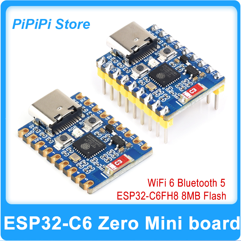ESP32-C6 Zero Süper Mini Geliş - Doit Esp32 incelemesi ve fiyatı