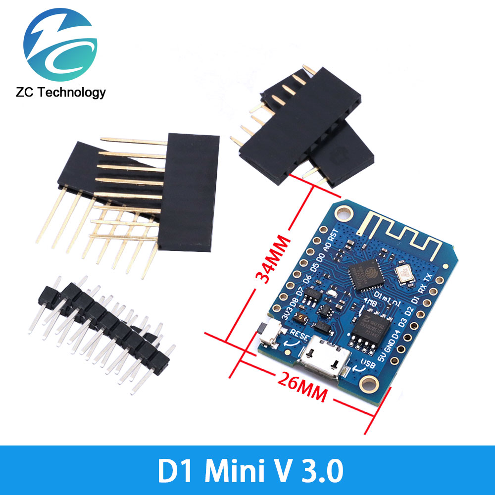 D1 Mini ESP8266 ESP-12F CH340G - Wemos D1 Mini incelemesi ve fiyatı