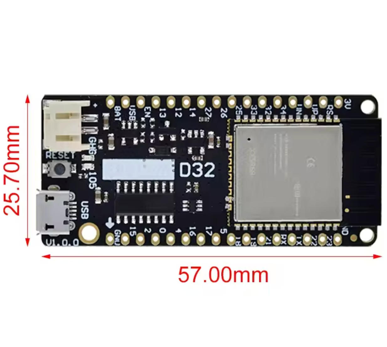 GREATZT LOLIN D32 V1.0.0 - wif - Lolin D32 incelemesi ve fiyatı