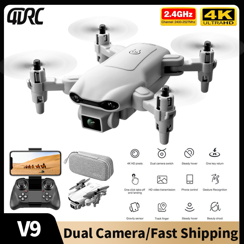 4DRC 2023 yeni V9 Mini Drone 4 - D1 Mini Pro incelemesi ve fiyatı
