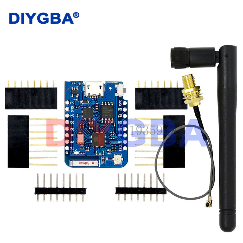 WEMOS D1 Mini Pro 4M 16M Bayt  - Nodemcuv2 incelemesi ve fiyatı