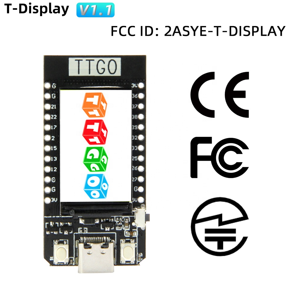 TTGO T-Display ESP32 1.14'' LC - Ttgo Tdisplay incelemesi ve fiyatı