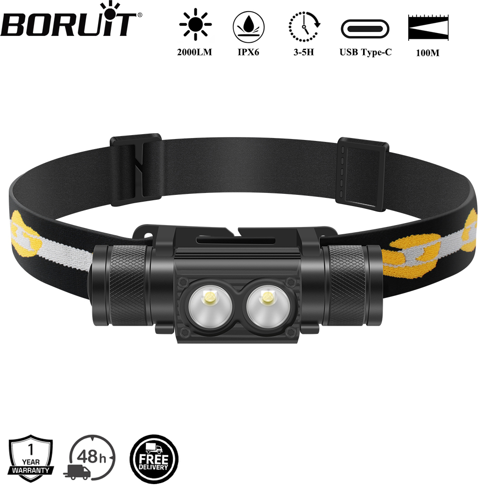 BORUiT D25 Çift LED Kafa Lamba - Lolin D32 incelemesi ve fiyatı