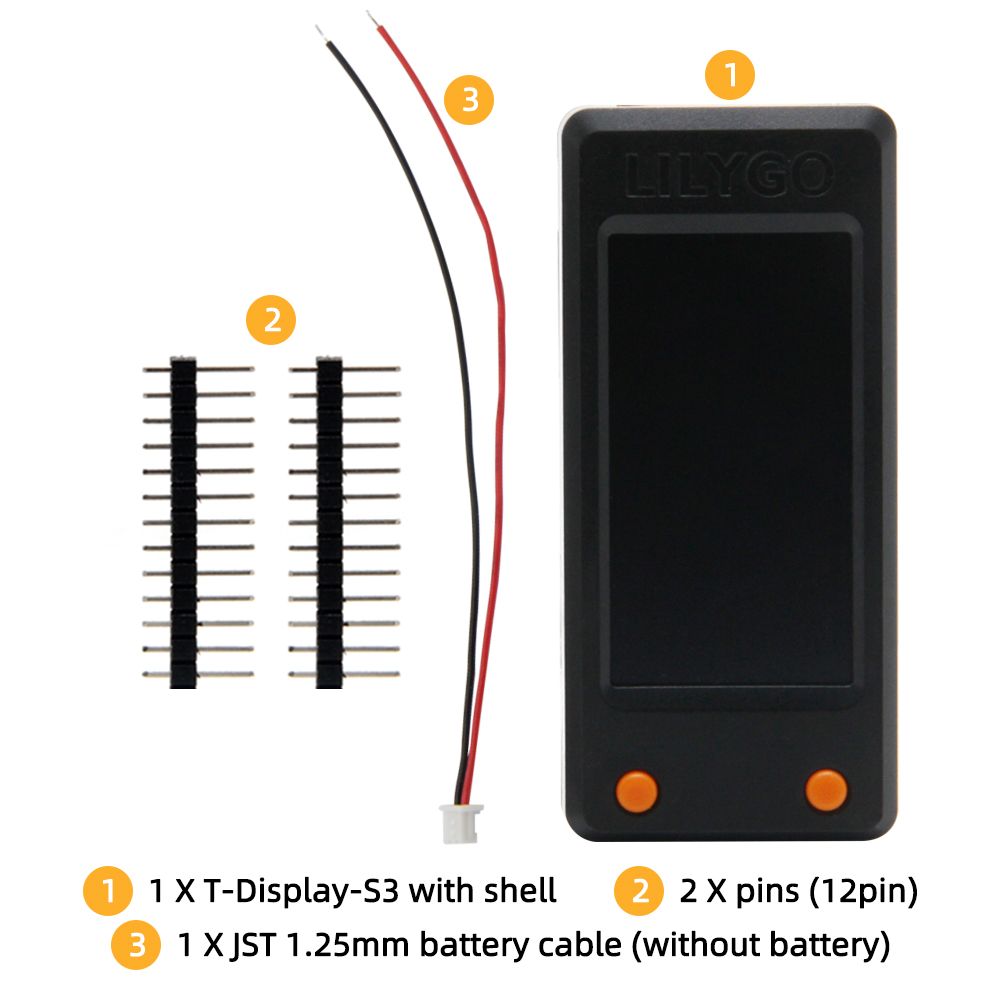 TTGO T-Display-S3 1.9 inç IPS  - Ttgo Tdisplay incelemesi ve fiyatı