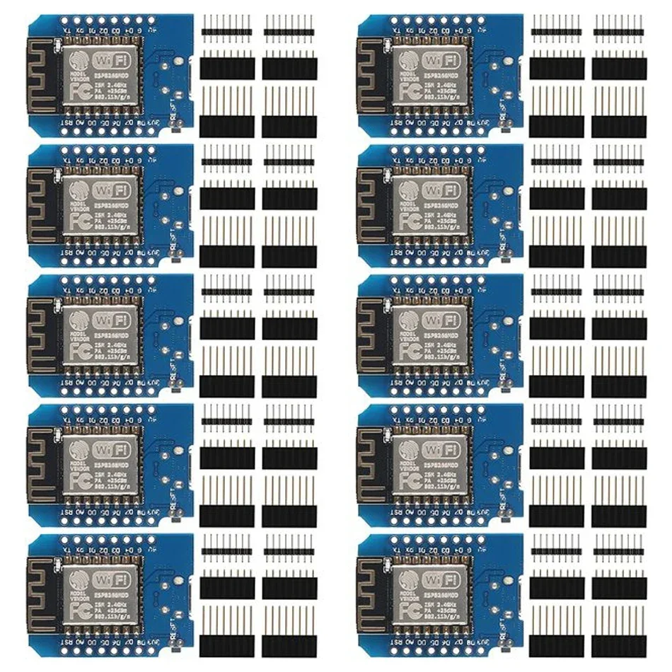10 adet WeMos D1 Mini Pro V3.0 - D1 Mini Pro incelemesi ve fiyatı